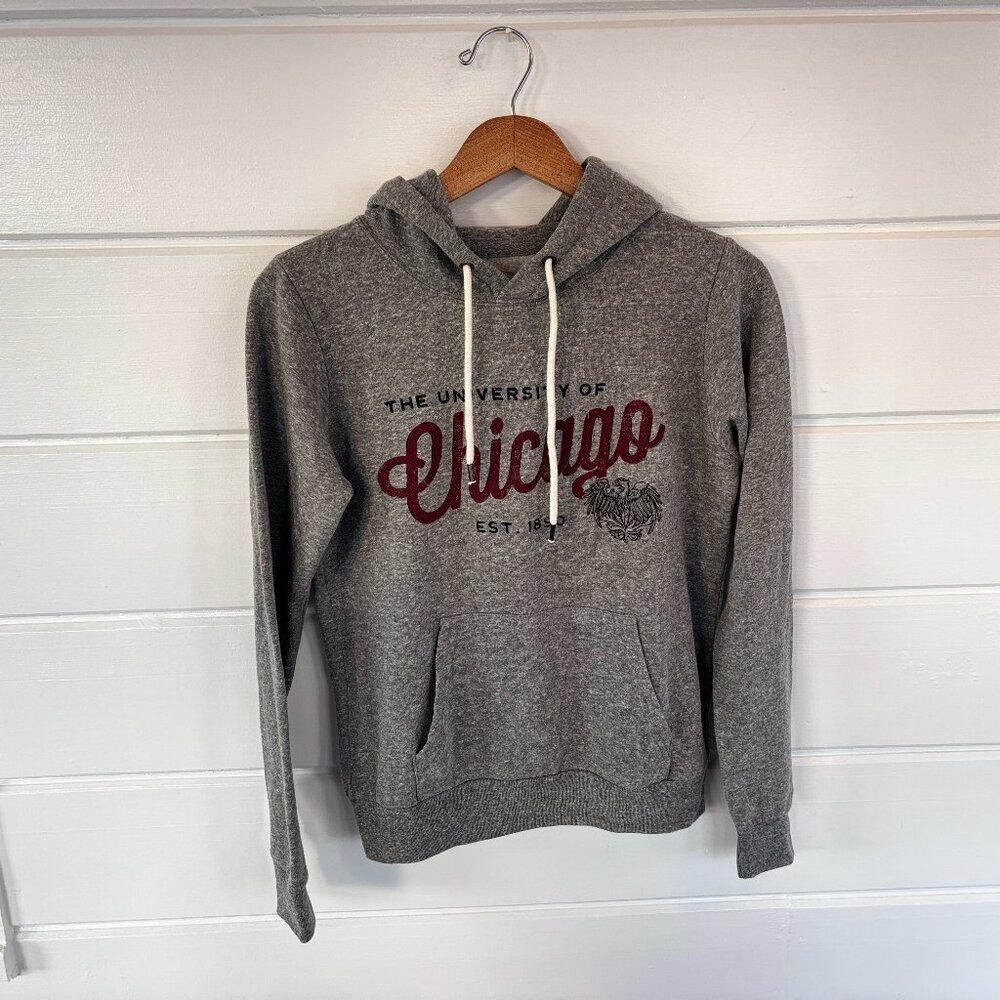 Vintage | U of Chicago Hooded Sweatshirt | Unisex Small